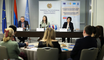 Յուրաքանչյուր կին ծառայող իր մոտեցմամբ և փորձով պետք է ոգեշնչի համակարգ ընդունվող ծառայողներին. ՆԳ նախարարը հանդիպել է նախարարության կին ծառայողների հետ