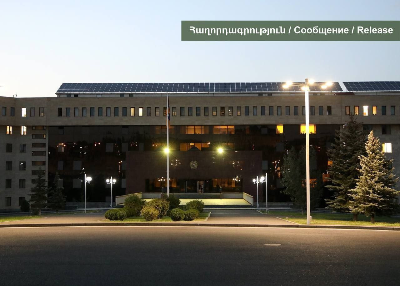 Պաշտպանության նախարարությունը 3-րդ անգամ է հերքում Ադրբեջանին, որն ապատեղեկատվություն է տարածում