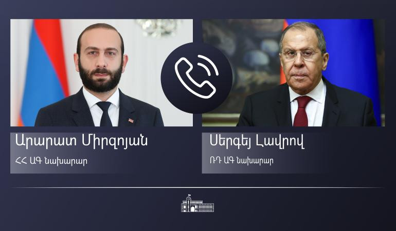 Միրզոյանը հեռախոսազրույցով շնորհավորել է Լավրովին ծննդյան օրվա կապակցությամբ