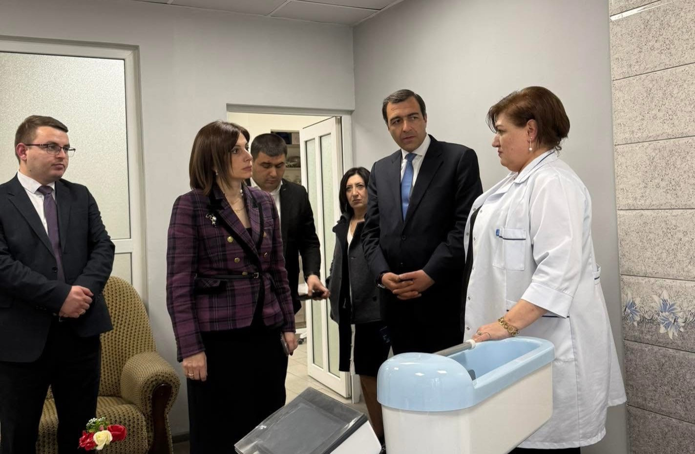 Անահիտ Ավանեսյանն այցելել է Գյումրի, եղել տեղի հոգեկան առողջության կենտրոնում