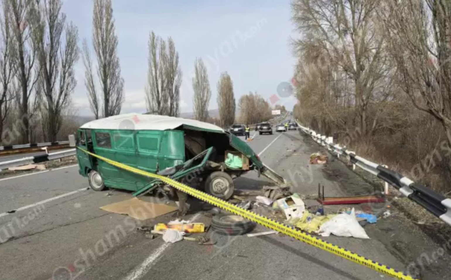 Սևանում բախվել են «Mercedes»-ը և «Երազ»-ը