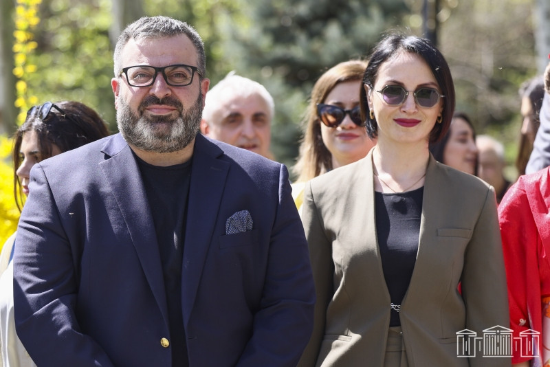 Սակուրաները մեծանում եւ ծաղկում են այնպես, ինչպես հայ-ճապոնական հարաբերությունները. ԱԺ այգում նշվել է Հանամի տոնը (լուսանկարներ)
