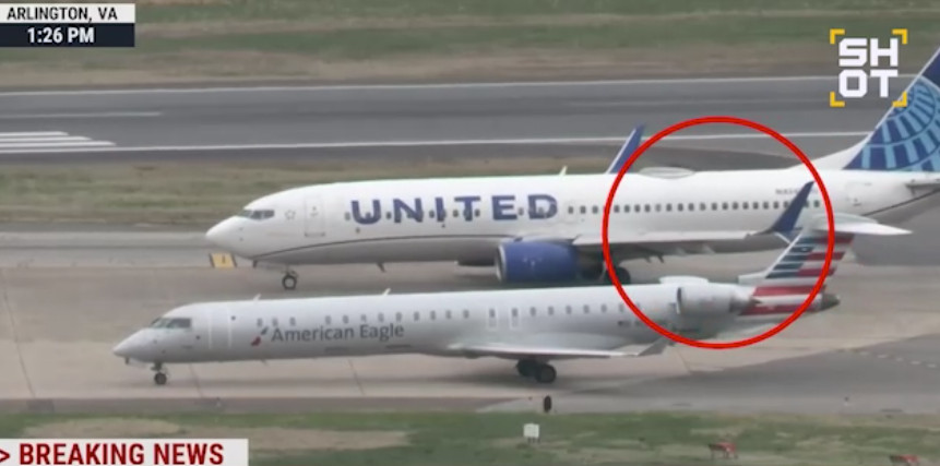 Օդանավակայանի թռիչքուղու վրա բախվել են American Airlines ավիաընկերության երկու ինքնաթիռ (տեսանյութ)