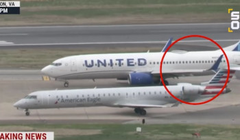 Օդանավակայանի թռիչքուղու վրա բախվել են American Airlines ավիաընկերության երկու ինքնաթիռ (տեսանյութ)