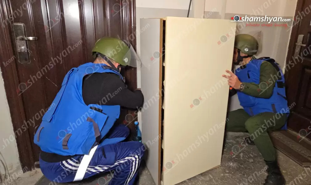 Քրեակատարողական հիմնարկի աշխատակցի տան դռան բռնակին հայտնաբերվել է պայթnւցիկի նմանվող կասկածելի իր. ժամանել են սակրավորները․ shamshyan.com