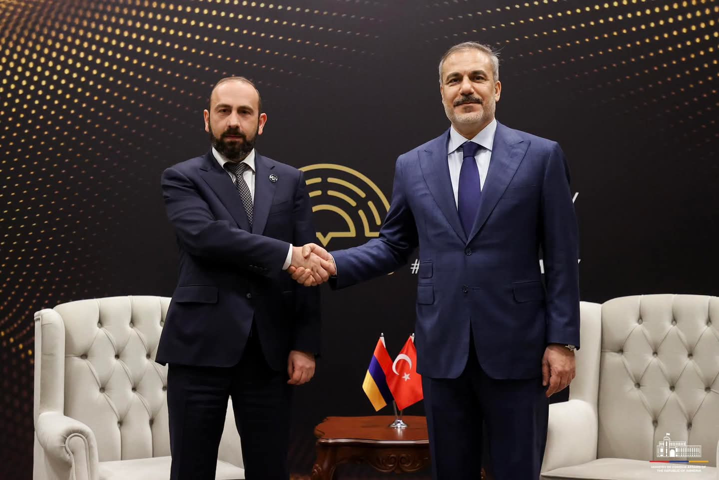 Միրզոյանն ու Ֆիդանը քննարկել են Հայաստան- Թուրքիա երկկողմ օրակարգի ընթացիկ կետերը