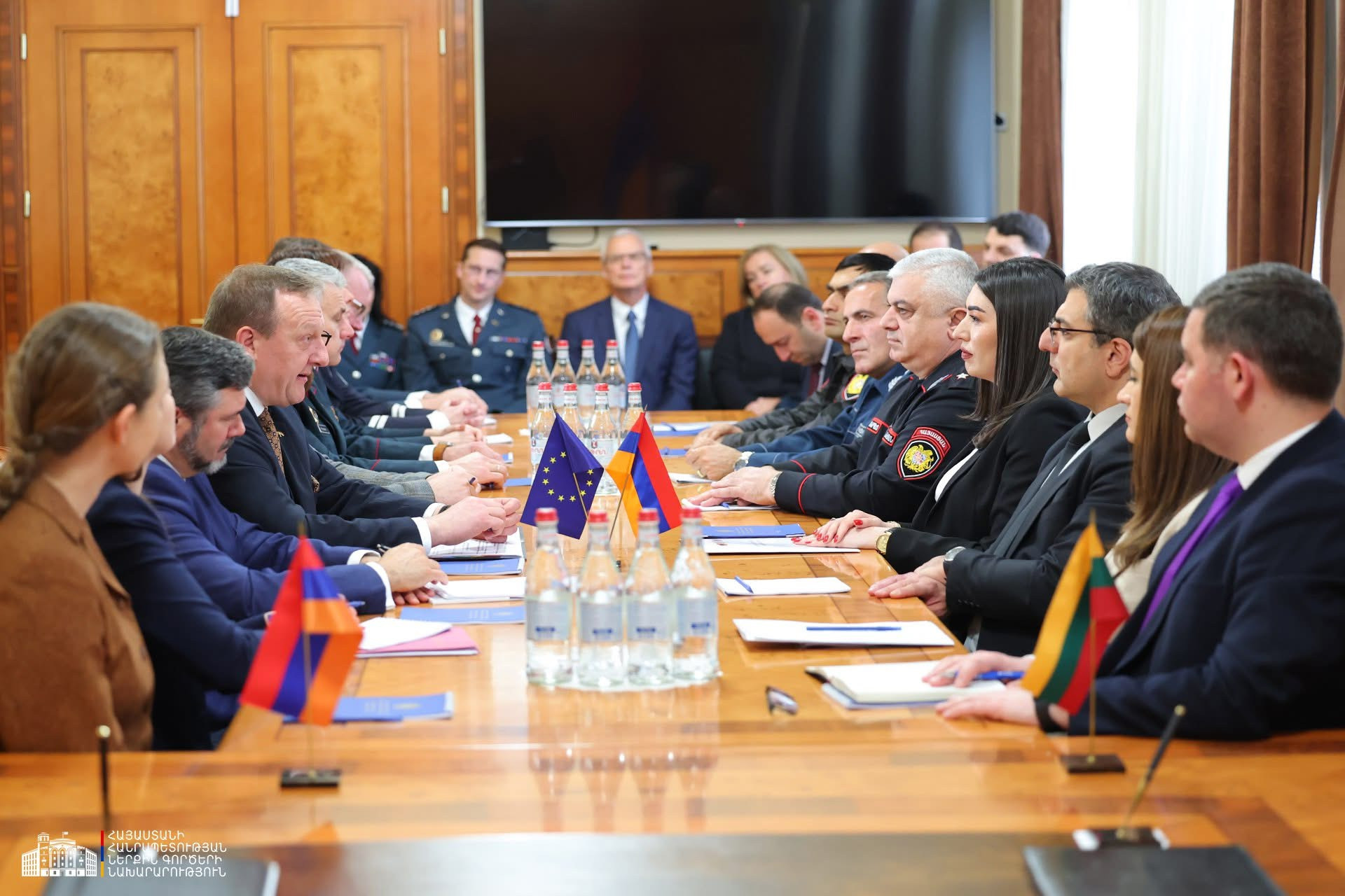 Արփինե Սարգսյանն ընդունել է Լիտվայի ՆԳ նախարարի գլխավորած պատվիրակությանը. ստորագրվել է համագործակցության ամրապնդման գործողությունների ծրագիրը
