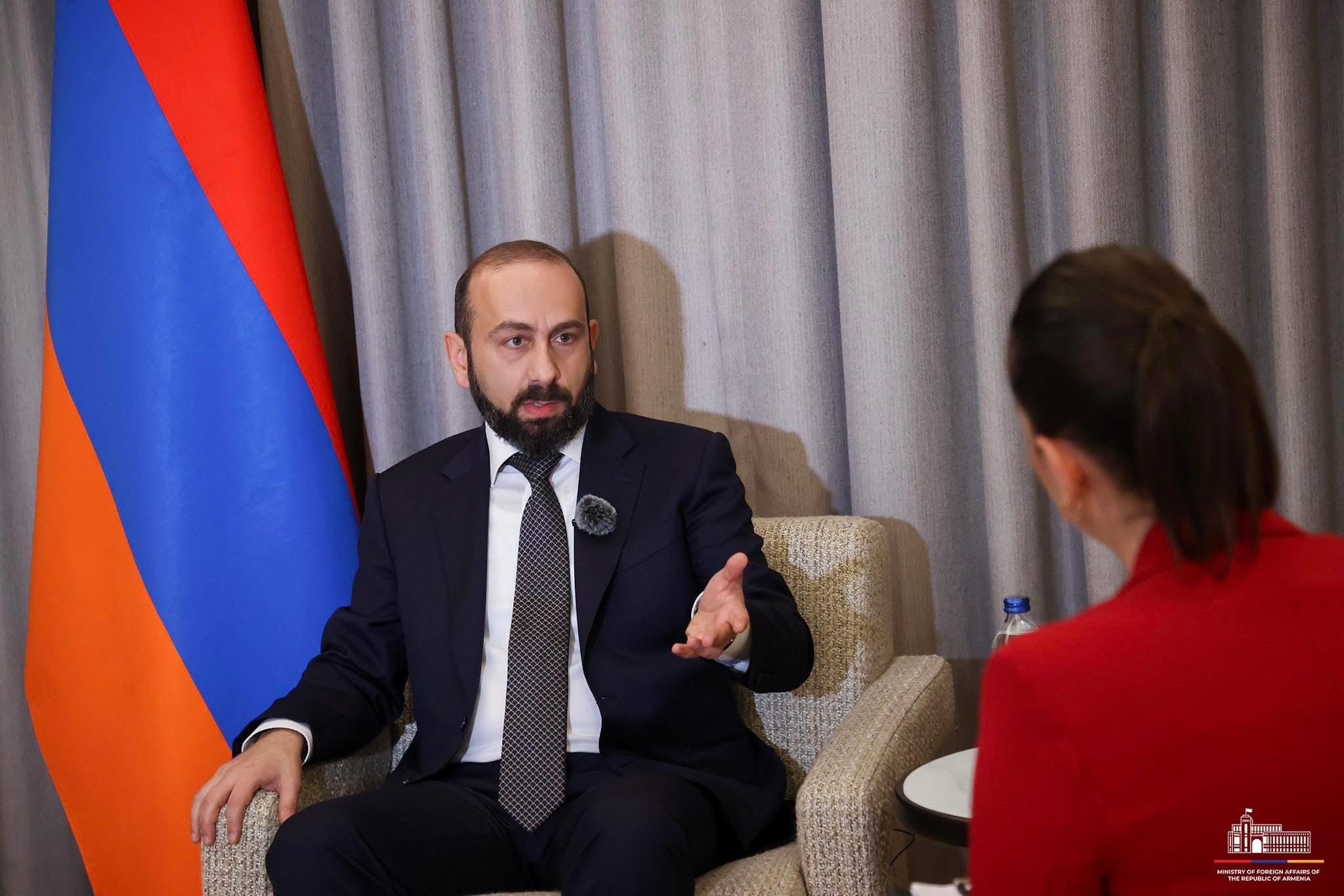 «Միջանցքի» տրամաբանությունը, որը ենթադրում է որոշակի սուվերենության սահմանափակումներ, մեզ համար անընդունելի է. Միրզոյանի հարցազրույցը թուրքական NTV հեռուստաընկերությանը