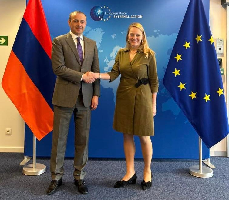 Արմեն Գրիգորյանը  Բրյուսելում հանդիպել է  Կայա Կալլասի գրասենյակի ղեկավարի հետ