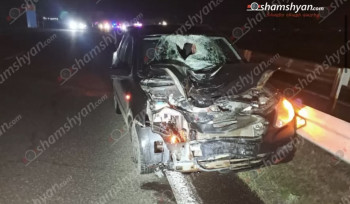 Ավտովթար Երևան-Սևան-Իջևան ավտոճանապարհին. հետիոտնը մաhացել