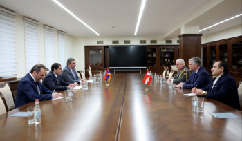 Պապիկյանը ավստրիացի գործընկերոջ հետ քննարկել է պաշտպանության բնագավառում համագործակցության հեռանկարները