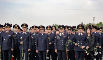 Քննչական կոմիտեի անձնակազմը հարգանքի տուրք է մատուցել Հայոց ցեղասպանության զոհերի հիշատակին (լուսանկարներ)