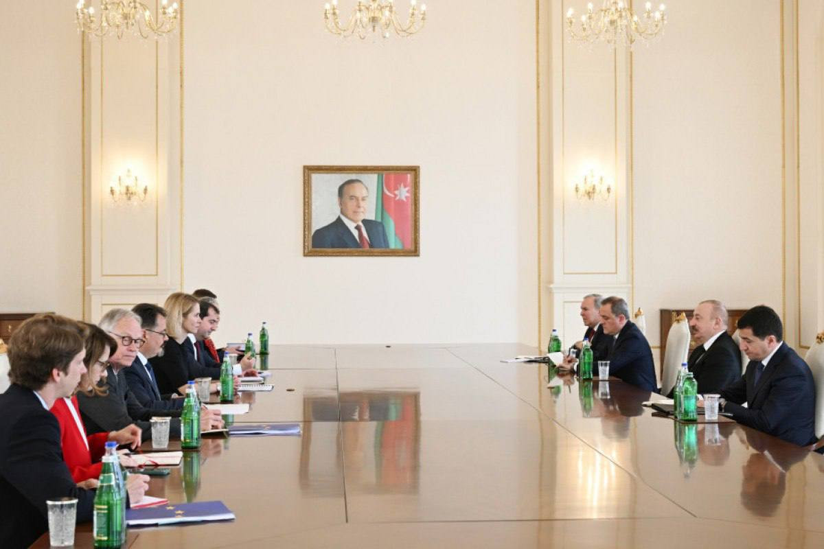 Իլհամ Ալիևն ընդունել է Կայա Կալլասին
