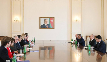 Իլհամ Ալիևն ընդունել է Կայա Կալլասին