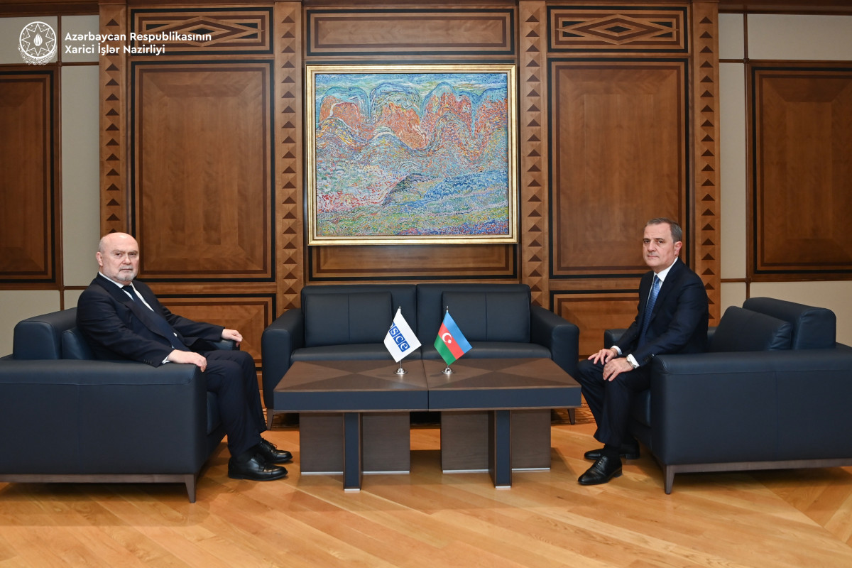Ջեյհուն Բայրամովը ԵԱՀԿ գլխավոր քարտուղարի հետ քննարկել է Հայաստանի և Ադրբեջանի հարաբերությունների կարգավորման գործընթացը