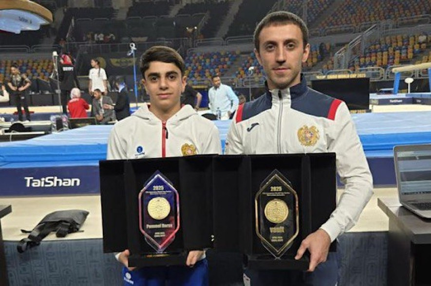 Մարմնամարզիկներ Արթուր Դավթյանն ու Համլետ Մանուկյանը՝ Աշխարհի բացարձակ գավաթակիրներ