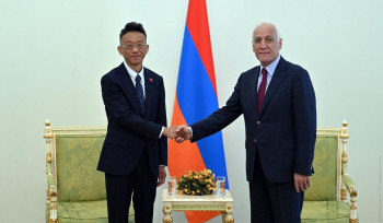 Չինաստանի նորանշանակ դեսպանը իր հավատարմագրերն է հանձնել ՀՀ նախագահին
