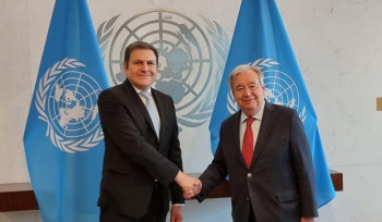 Պարույր Հովհաննիսյանն իր հավատարմագրերն է հանձնել ՄԱԿ-ի Գլխավոր քարտուղար Անտոնիո Գուտերեշին