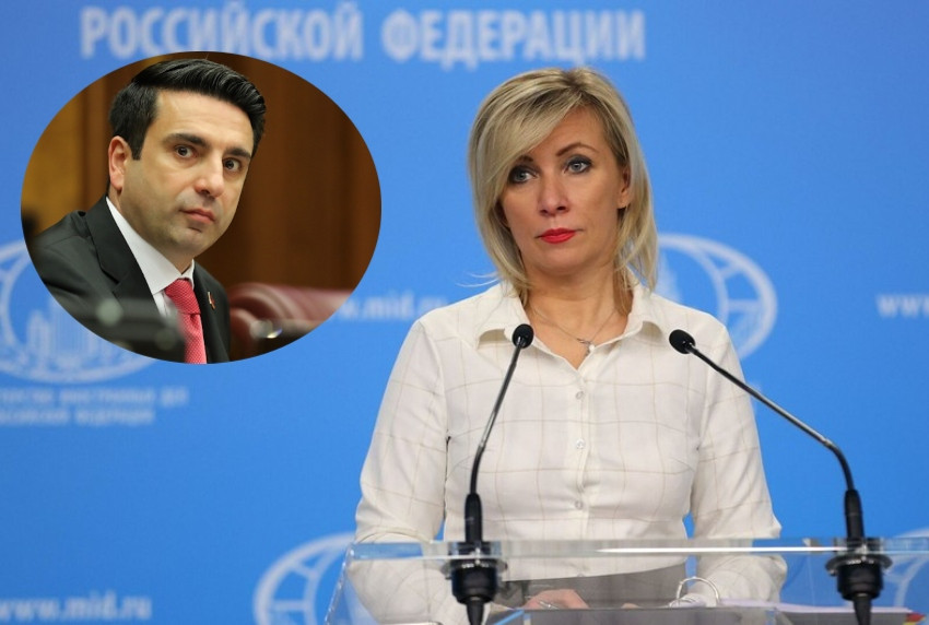 Խորհրդարանի խոսնակի կերպարին հարիր չեն այդ հարձակումները․ Զախարովան՝ Ալեն Սիմոնյանի մասին