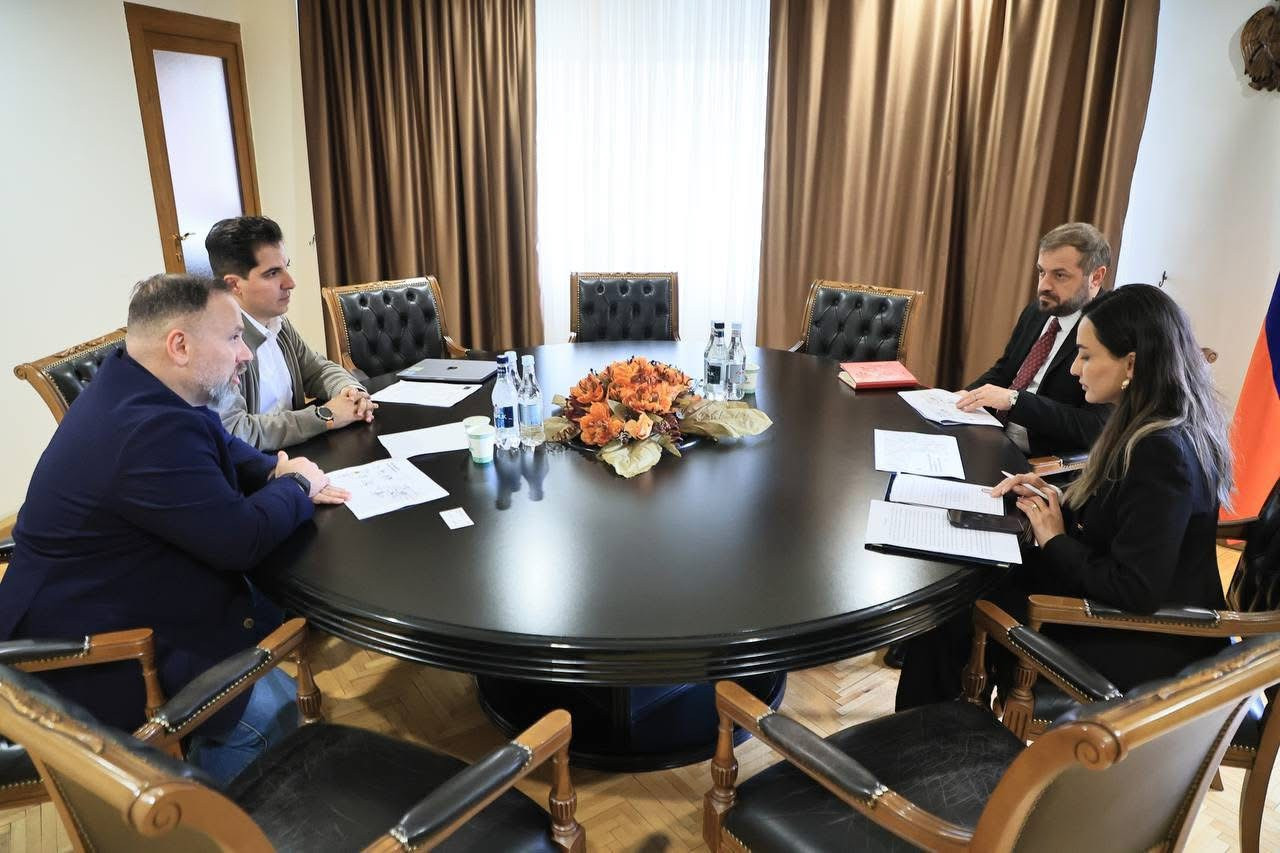 Գևորգ Պապոյանը ընդունել է «Յանդեքս Հայաստանի» ղեկավարին
