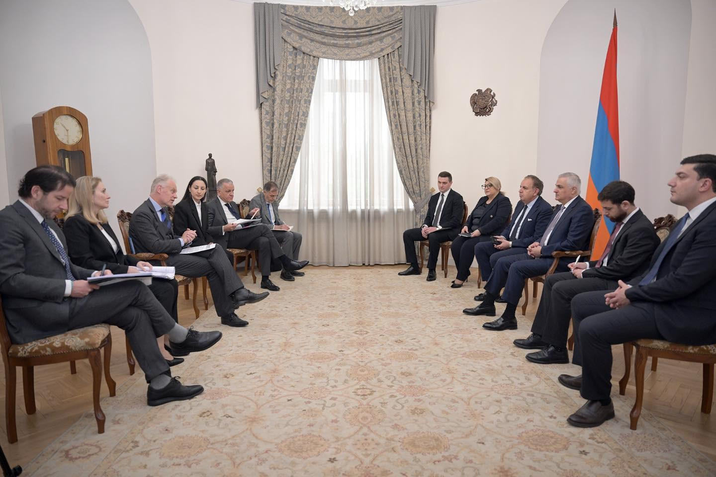 Մհեր Գրիգորյանն ընդունել է Եվրահանձնաժողովի գլխավոր տնօրեն Գերտ Յան Կուպմանին