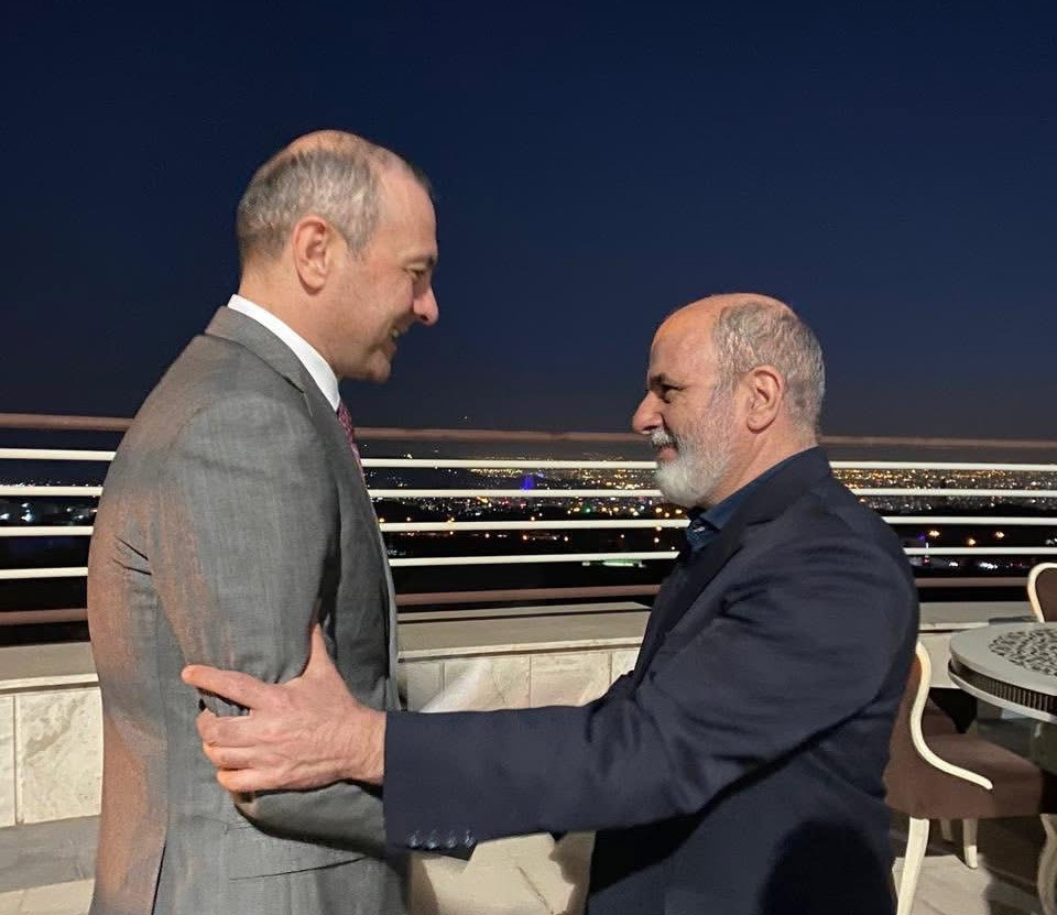 Թեհրանում Արմեն Գրիգորյանը աշխատանքային ընթրիք է ունեցել  Իրանի ԱԱ գլխավոր քարտուղարի հետ