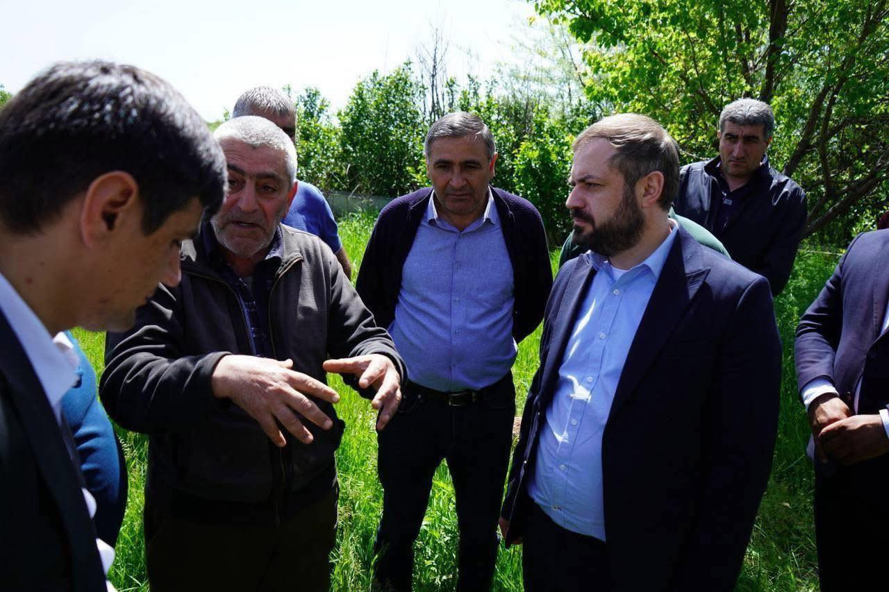 Այսօր այցելեցի կարկուտից տուժած համայնքներ՝ կրած վնասներին տեղում ծանոթանալու նպատակով․ Գևորգ Պապոյան (լուսանկարներ)