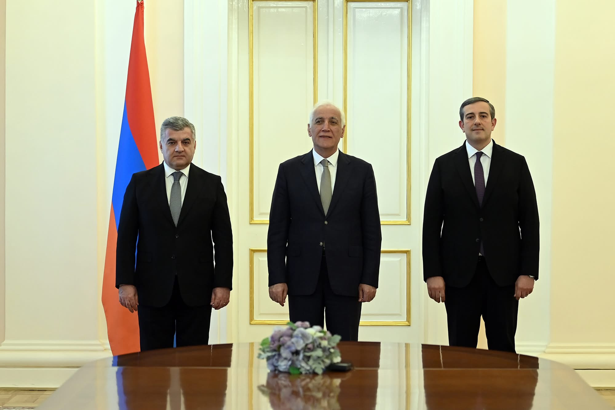 ՀՀ  նախագահի նստավայրում տեղի է ունեցել դատավորի երդման արարողություն