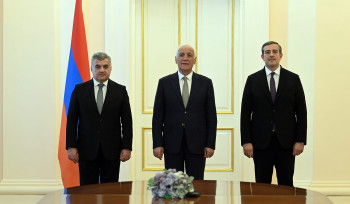 ՀՀ  նախագահի նստավայրում տեղի է ունեցել դատավորի երդման արարողություն