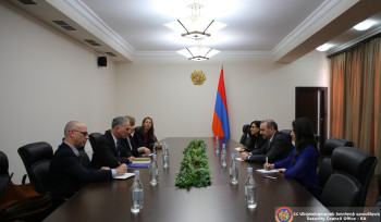 Արմեն Գրիգորյանը ԵԱՀԿ Մինսկի խմբի ամերիկացի համանախագահին է ներկայացրել Հայաստան-Ադրբեջան հարաբերությունների կարգավորման հարցում հայկական կողմի դիրքորոշումները