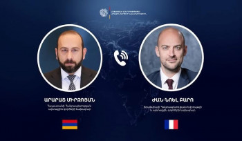 Հայաստանի և Ֆրանսիայի ԱԳ նախարարները մտքեր են փոխանակել գործընկերության խորացմանն ուղղված քայլերի շուրջ