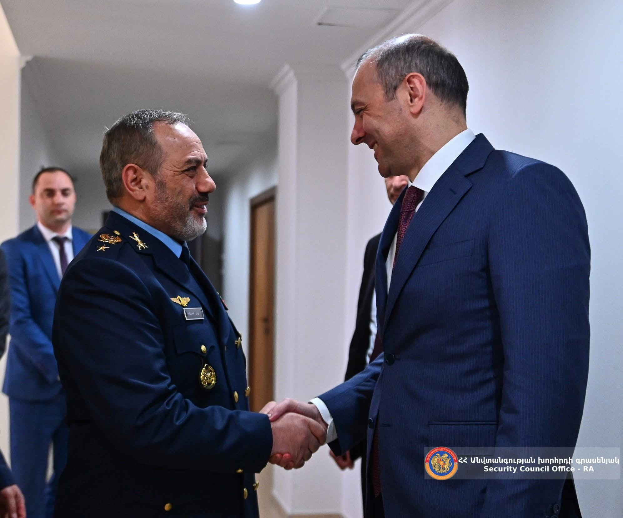 Արմեն Գրիգորյանն ընդունել է ԻԻՀ պաշտպանության և զինված ուժերի աջակցման նախարարին
