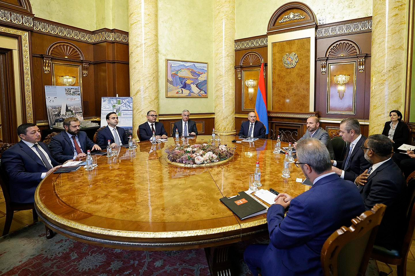 Քննարկվել է Երևանում Համաշխարհային առևտրի կենտրոնի կառուցման ծրագրի ընթացքը