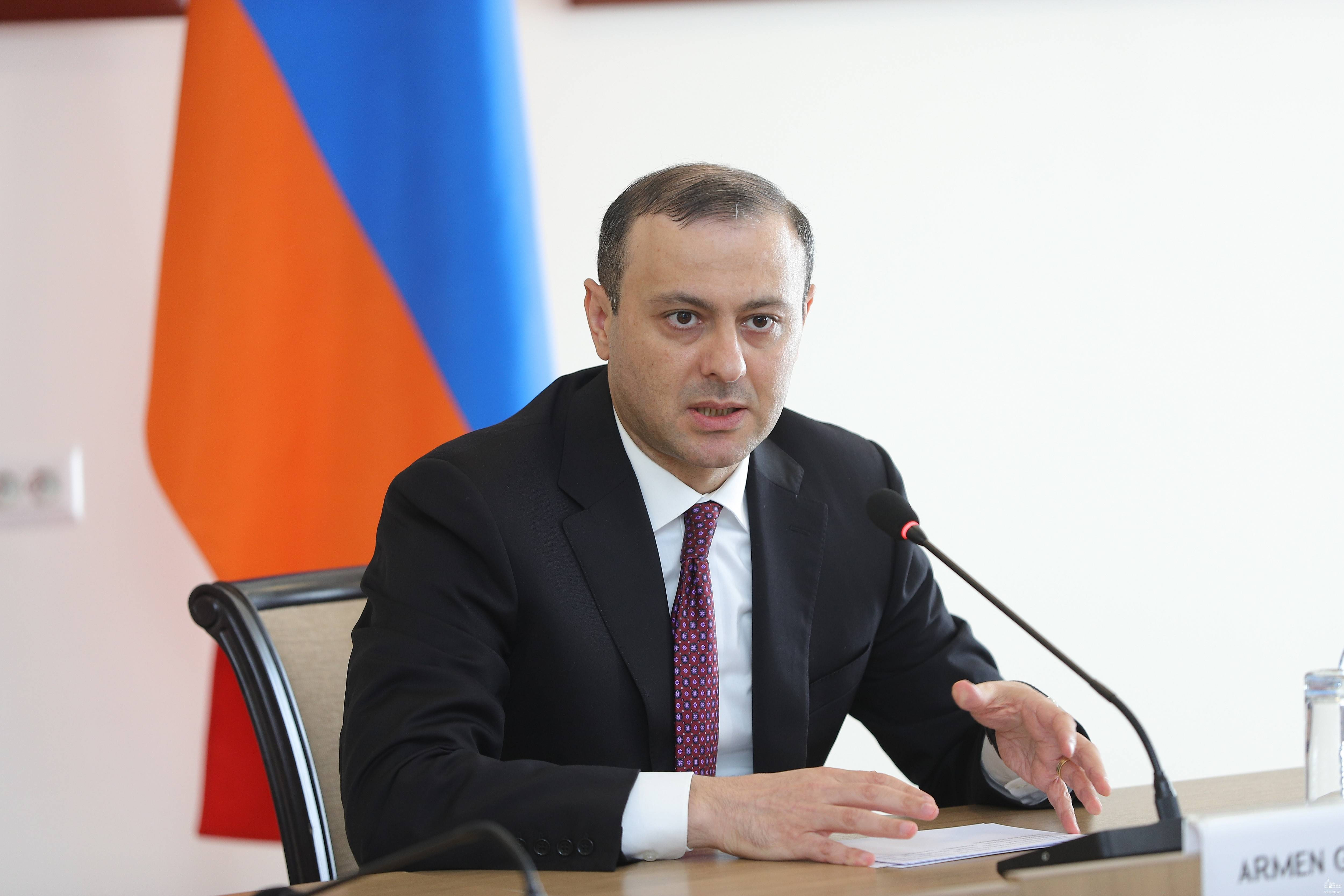 Հայաստանի կառավարության ներկայացրած «Խաղաղության խաչմերուկ» նախաձեռնությունը տնտեսական նախագիծ է․ Արմեն Գրիգորյան
