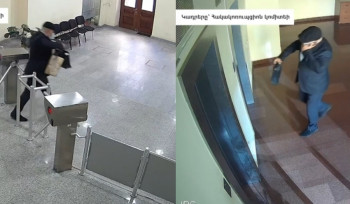 Կասկածյալը ՔԿ շենքում մնացել է 16 ժամ, բնական կարիքների համար իր հետ տարա է տարել․ ինչպես է կատարվել 590 000 դոլարի գողությունը (տեսանյութ)