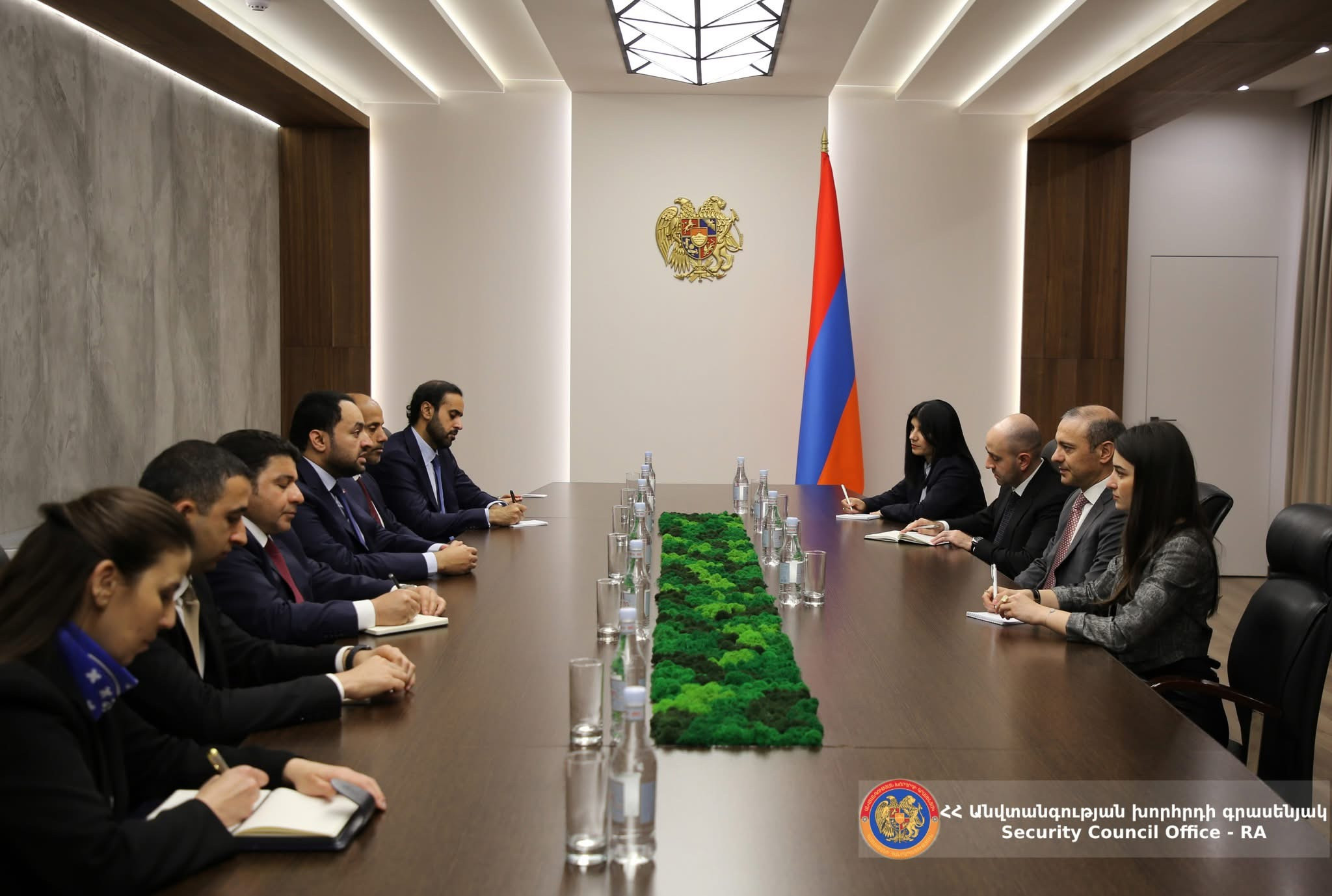 Արմեն Գրիգորյանն ընդունել է Կատարի Պետության արտաքին գործերի նախարարության պետնախարարին