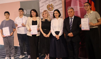 «Հայկական համադպրոցական գիտության փառատոն-2025»-ի հաղթող նախագծերի պարգևատրման արարողությունը՝ ՀՀ ԳԱԱ-ում