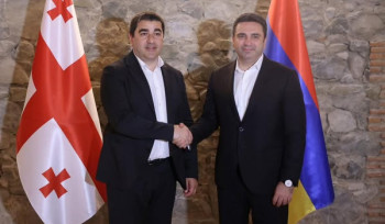 Վրաստանի խորհրդարանի նախագահ Շալվա Պապուաշվիլիի հրավերով Վրաստանում եմ, որտեղ հանդիպում ունեցա գործընկերոջս հետ․ Ալեն Սիմոնյան