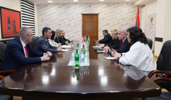 Ժաննա Անդրեասյանն ընդունել է Վրաստանի մշակույթի նախարար Թինաթին Ռուխաձեին