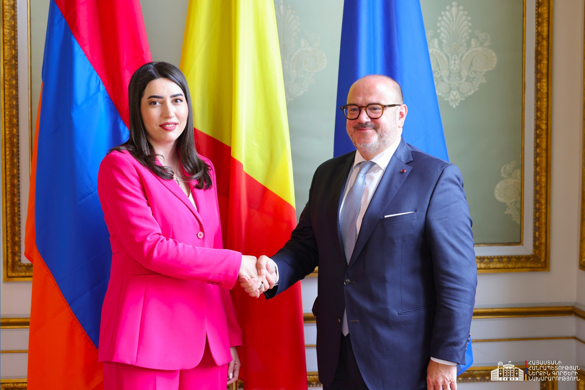 Արփինե Սարգսյանը հանդիպում է ունեցել Բելգիայի  անվտանգության և ներքին գործերի նախարարի հետ