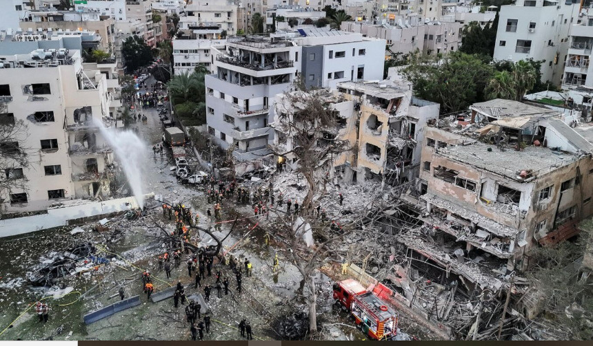 Իսրայելը հայտարարել է Իրանի գնդակոծությունների հետևանքով ավելի քան 800 տուժածի մասին