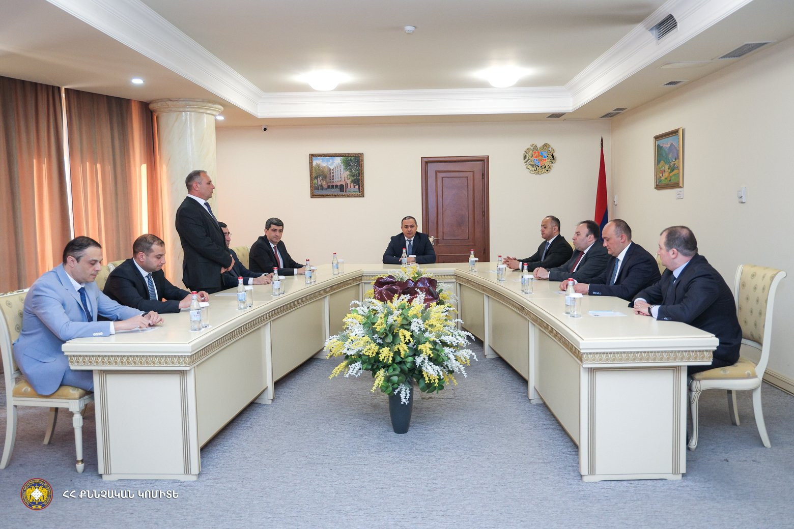 Քննչական կոմիտեի նախագահը ներկայացրել է վարչությունների նորանշանակ պետերին (լուսանկարներ)