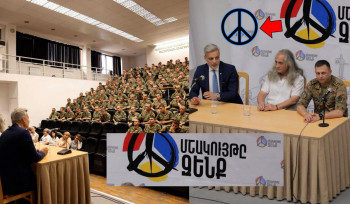 ՀՀ Զինված ուժերի 30-ամյա խորհրդանիշ արծվի փոխարեն, զինվորականների լուռ համաձայնությամբ իշխանությունները կտեղադրե՞ն աղավնի, ճնճղուկ կամ ջութակ․ Գեղամ Մանուկյան