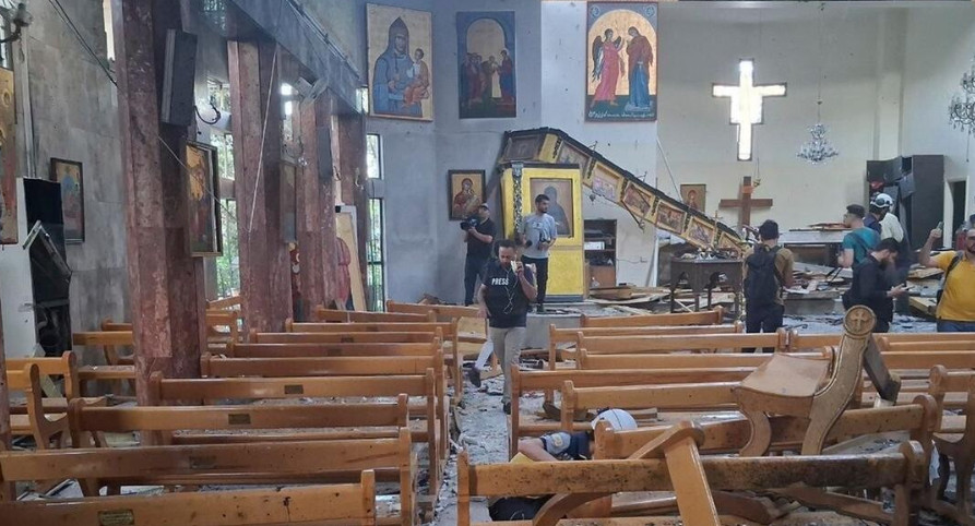 Դամասկոսի հունական եկեղեցում տեղի ունեցած ահաբեկչության զոհերի թիվը հասել է 25-ի, վիրավորներինը գերազանգել է 60-ը