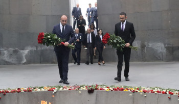 Վրաստանի ներքին գործերի նախարարն այցելել է Հայոց ցեղասպանության հուշահամալիր