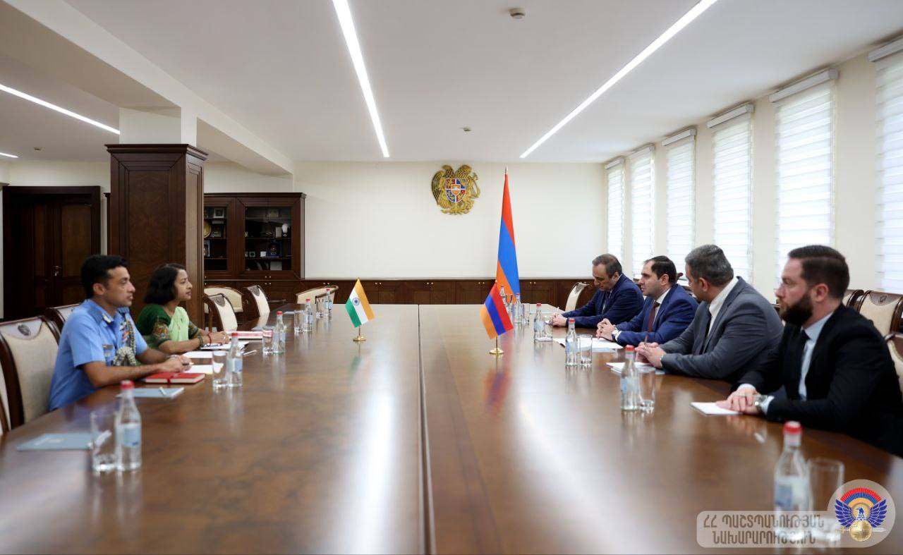 Սուրեն Պապիկյանն ընդունել է Հայաստանում Հնդկաստանի դեսպանին