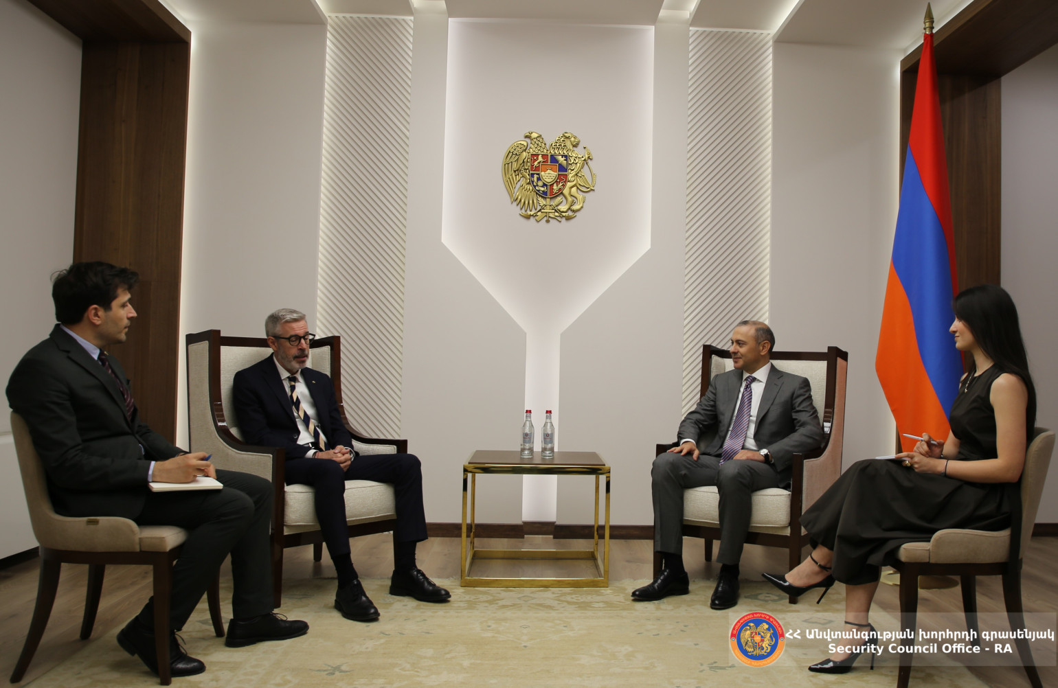 ՀՀ ԱԽ քարտուղարն ընդունել է Շվեդիայի դեսպանին