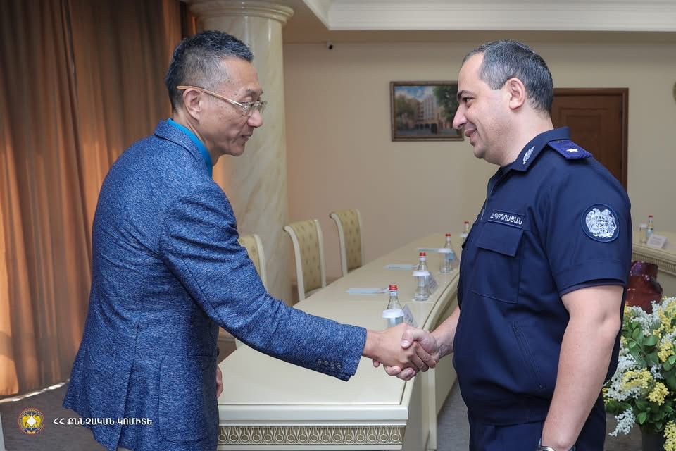 ՀՀ քննչական կոմիտեի նախագահ Արթուր Պողոսյանն ընդունել է ՀՀ-ում ՉԺՀ դեսպանին