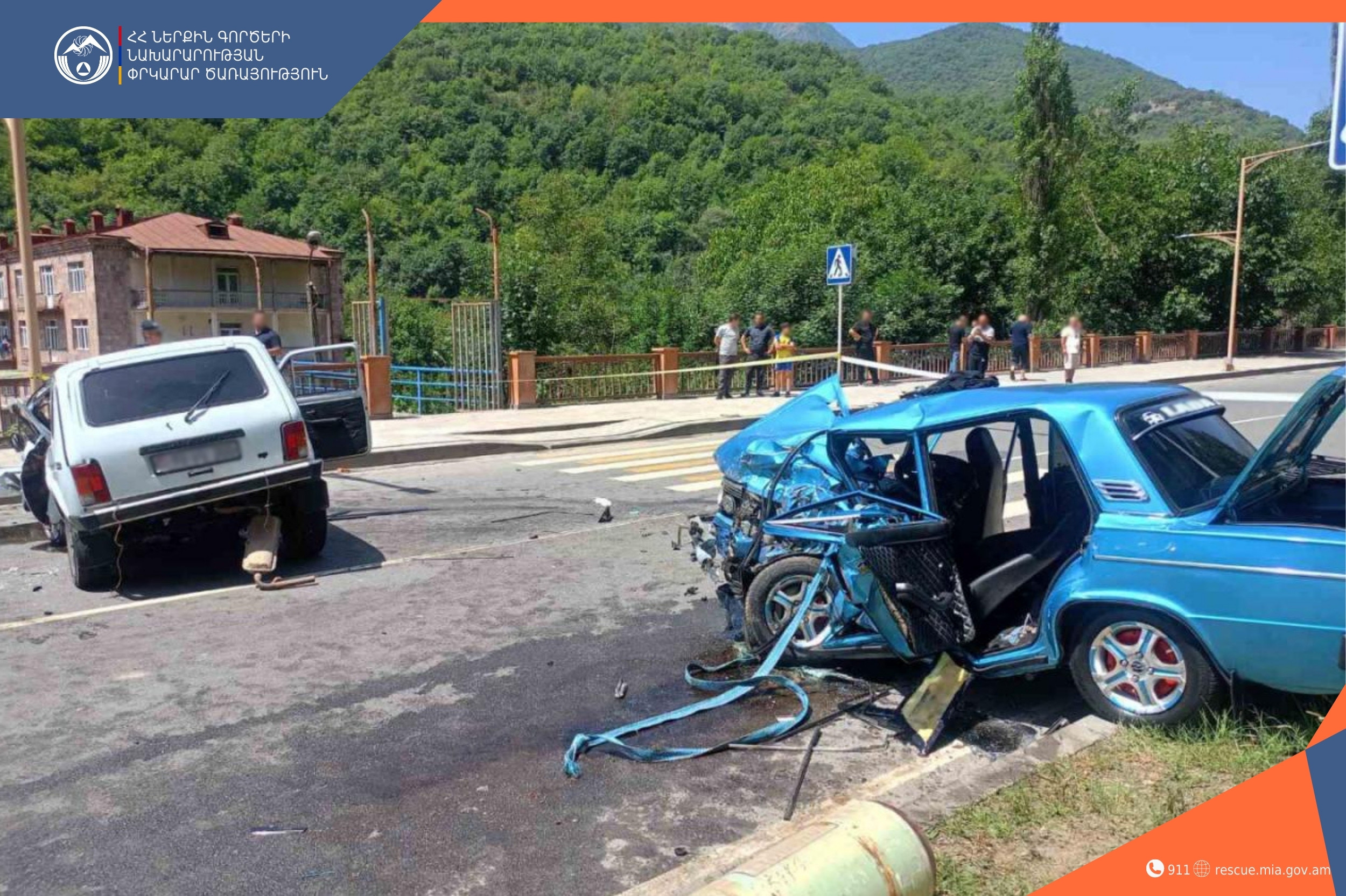 Կապանում բախվել են 2 ավտոմեքենա․ կա զոհ