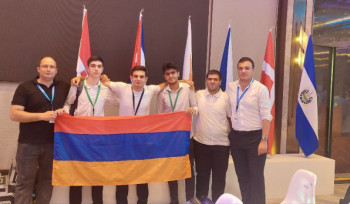 Դուբայում տեղի ունեցած Քիմիայի 57-րդ միջազգային օլիմպիադայում Հայաստանի թիմն արժանացել է արծաթե մեդալի և երեք գովասանագրի